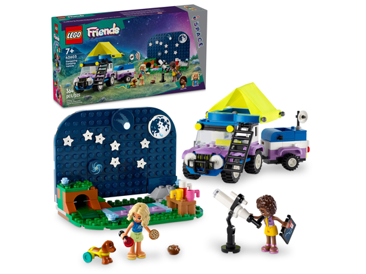 LEGO FRIENDS 42603 - Vehicul de camping pentru observarea stelelor ( 364 piese )