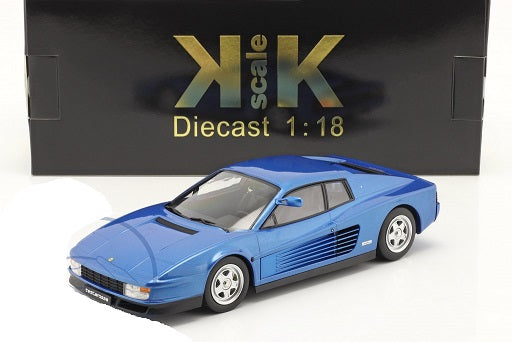 Ferrari Testarossa 1984 albastru - 1/18 KK-Scale