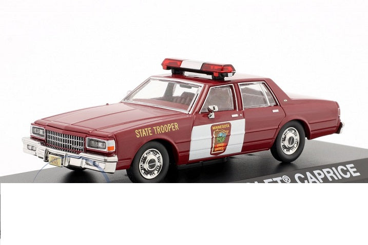 Chevrolet Caprice 1987 "FARGO" cu vitrina plexiglass - 1/43 Greenlight