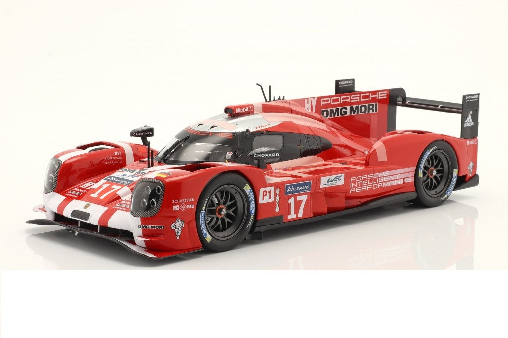 Porsche 919 Hybrid #17 T.Bernhard-M.Webber-B.Hartley 24h LeMans 2015 - 1/18 IXO MODELS