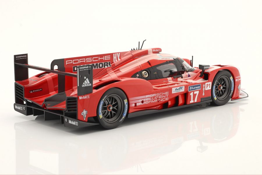 Porsche 919 Hybrid #17 T.Bernhard-M.Webber-B.Hartley 24h LeMans 2015 - 1/18 IXO MODELS