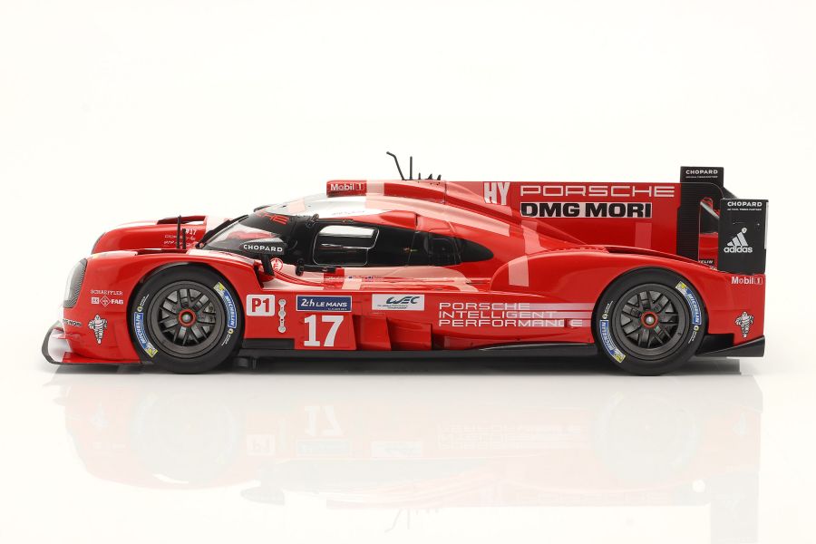 Porsche 919 Hybrid #17 T.Bernhard-M.Webber-B.Hartley 24h LeMans 2015 - 1/18 IXO MODELS