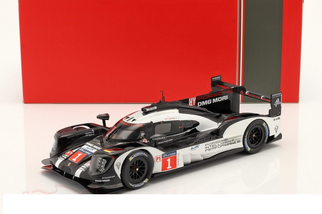 Porsche 919 Hybrid #1 T.Bernhard/M.Webber/B.Hartley 24h Le Mans 2016 - 1/18 IXO MODELS