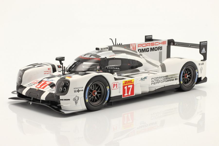 Porsche 919 Hybrid #17 T.Bernhard-M.Webber-B.Hartley 1000km Spa 2015 - 1/18 IXO MODELS