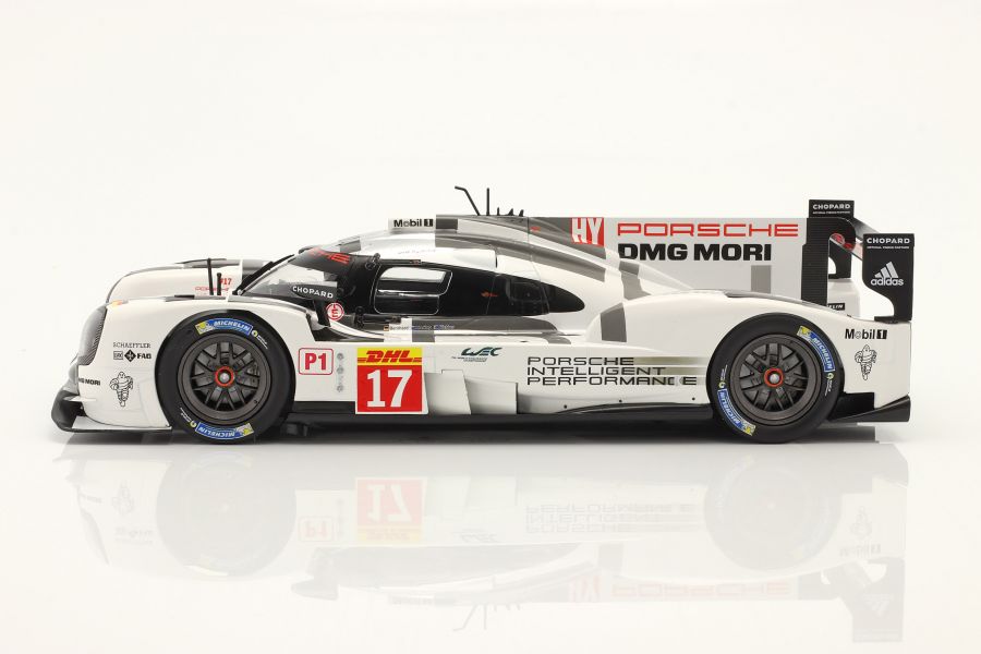 Porsche 919 Hybrid #17 T.Bernhard-M.Webber-B.Hartley 1000km Spa 2015 - 1/18 IXO MODELS