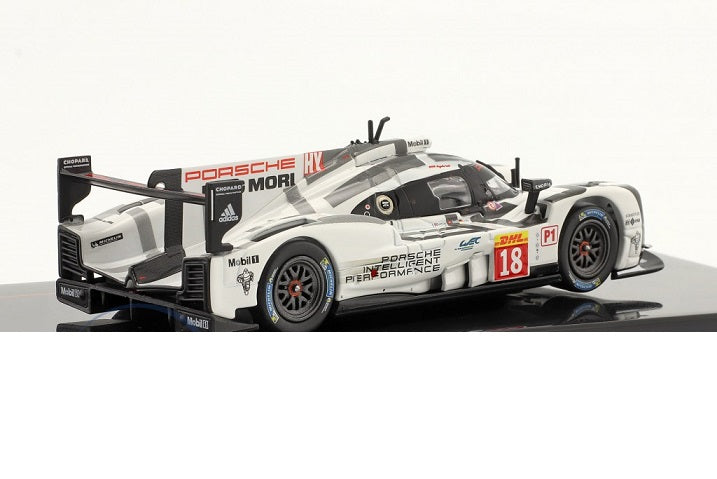 Porsche 919 Hybrid #18 1000km Spa 2015 cu vitrina plexiglass - 1/43 IxoModels