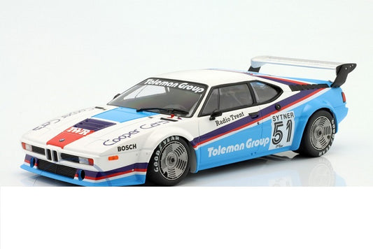 BMW M1 Toleman Group Motorsport 1 of 300 pcs - 1/18 Minichamps