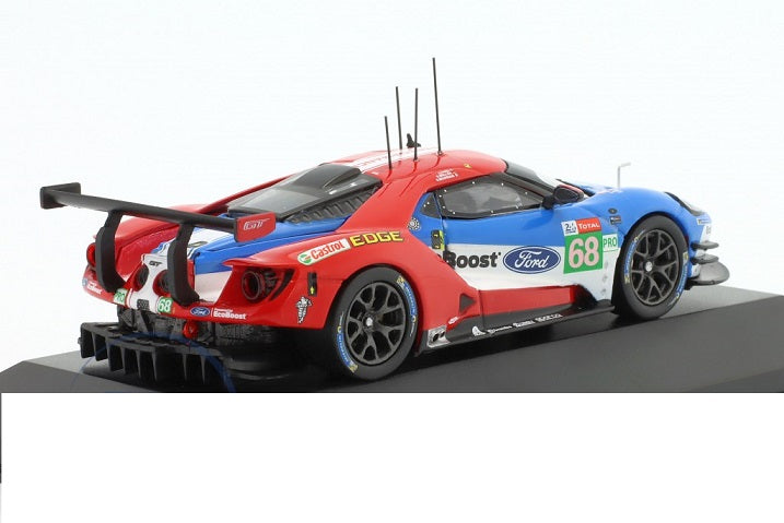 Ford GT #68 24h Le Mans 2019 cu vitrina plexiglass - 1/43 IxoModels