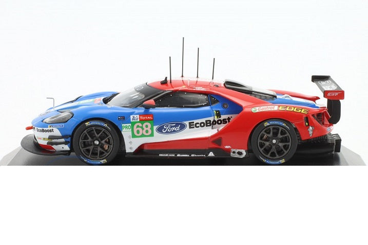 Ford GT #68 24h Le Mans 2019 cu vitrina plexiglass - 1/43 IxoModels