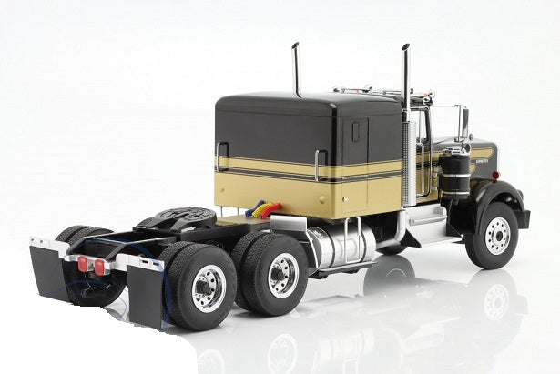 Camion Kenworth W900 Truck black/gold - 1/18 Road Kings