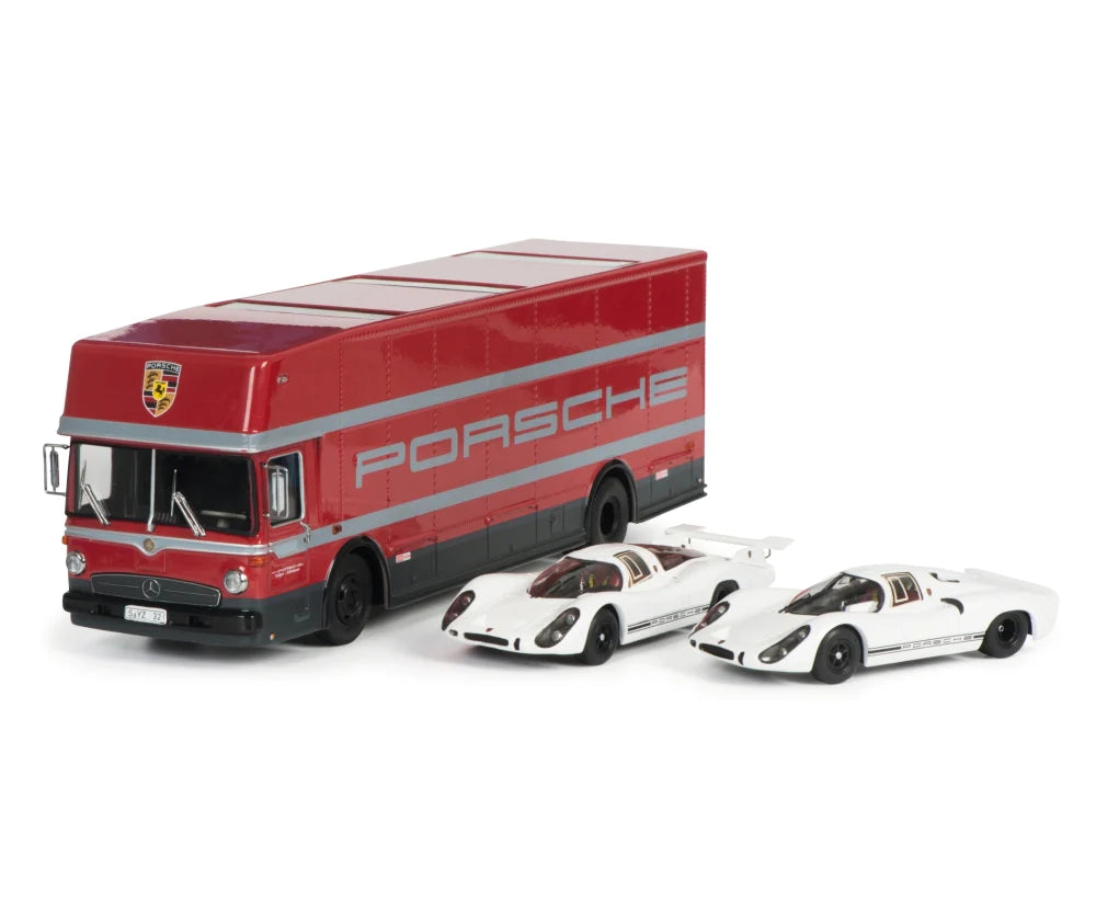 Mercedes-Benz O 317 transportor Porsche - 1/43 Schuco