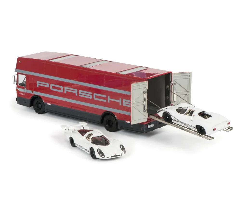 Mercedes-Benz O 317 transportor Porsche - 1/43 Schuco