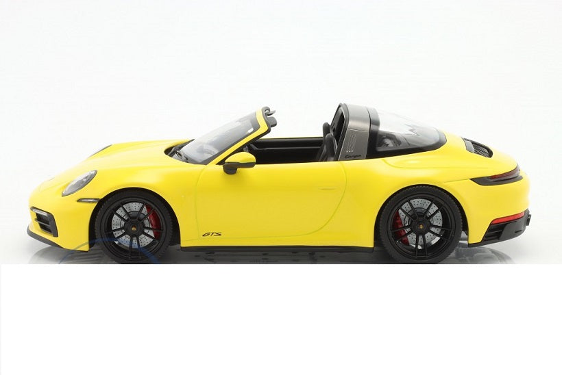 Porsche 911 (992) Targa 4 GTS galben - 1/18 Minichamps