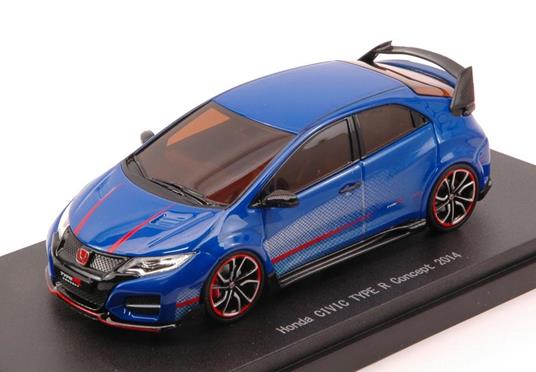 Honda Civic Type R Concept 2014 (albastra) cu vitrina - 1/43 Ebbro