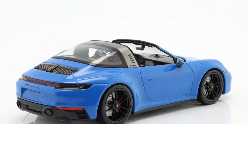 Porsche 911 (992) Targa 4 GTS albastru - 1/18 Minichamps