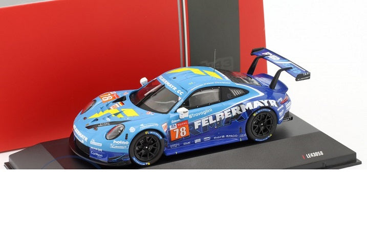 Porsche 911 Rsr #78 Le Mans 24h 2020 cu vitrina plexiglass - 1/43 IxoModels