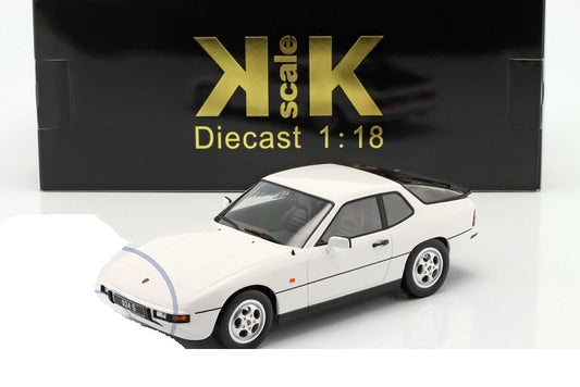 Porsche 924 S 1986 alb - 1/18 KK-Scale