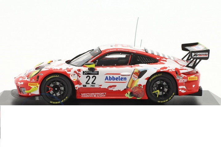 Porsche 911 GT3 R #22 24h Spa 2020 cu vitrina plexiglass - 1/43 IxoModels