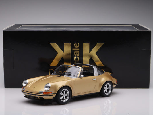 Porsche Singer 911 Targa gold - 1/18 KK-Scale