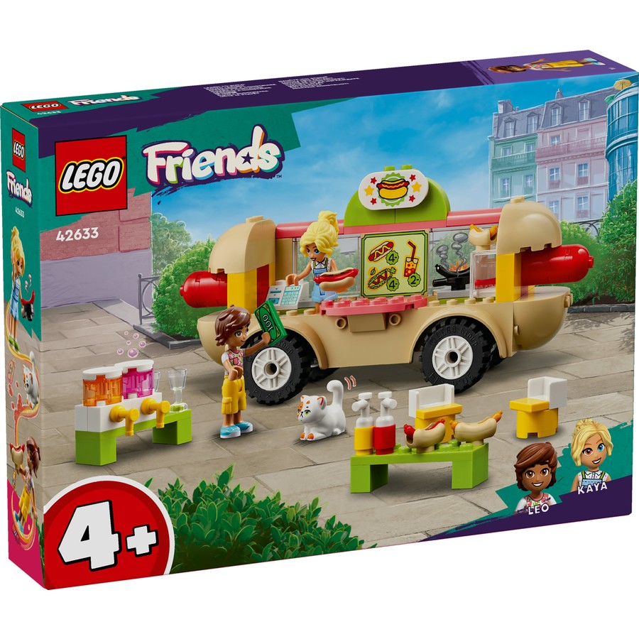 LEGO Friends 42633 - Toneta cu hotdogi (100 piese)