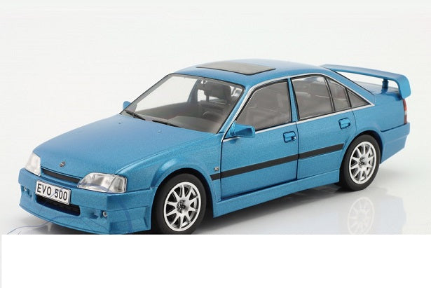 Opel Omega Evolution 500 albastru - 1/24 Whitebox