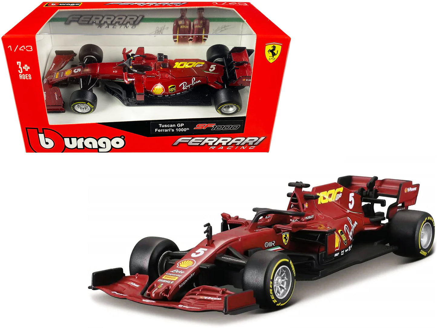 Formula 1 Ferrari Tuscan Gp Ferrari's 1000 - 1/43 Bburago