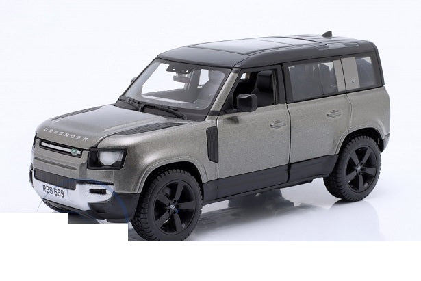 Land Rover Defender 110 (2022 gri) - 1/24 Bburago