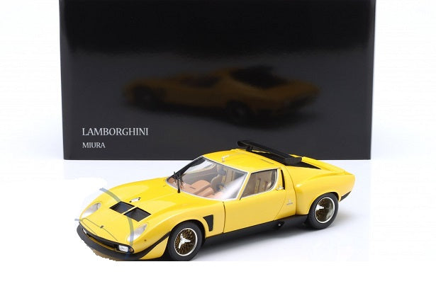 Lamborghini Miura SVR galben/negru - 1/18 Kyosho