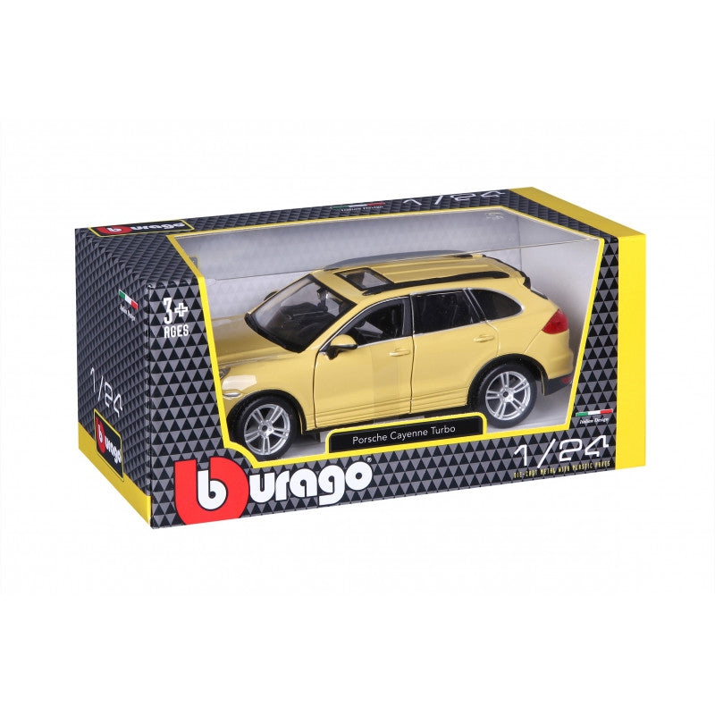 Porsche Cayenne Turbo (mustar) - 1/24 Bburago