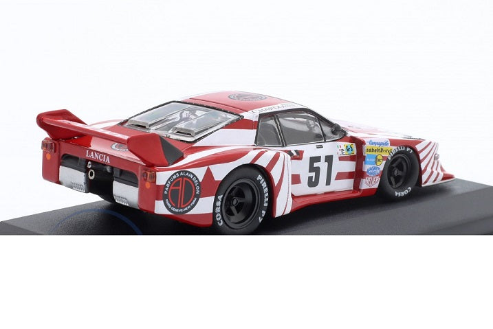 Lancia Beta Montecarlo Turbo #51 24h LeMans 1980 cu vitrina plexiglass - 1/43 Altaya