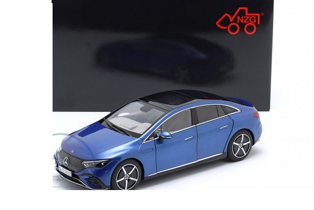 Mercedes-Benz EQE spectral blue - 1/18 Nzg