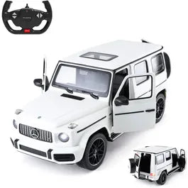 Mercedes AMG G63 (alb) cu telecomanda - 1/14 Rastar