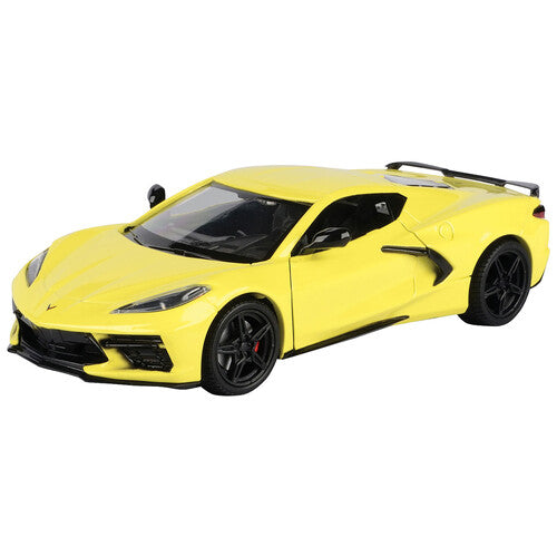 Corvette 2020 C8 galben - 1/24 One2Fun