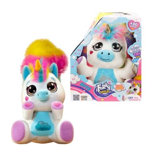 Figurina Unicornul Lily - jucarie interactiva de plus