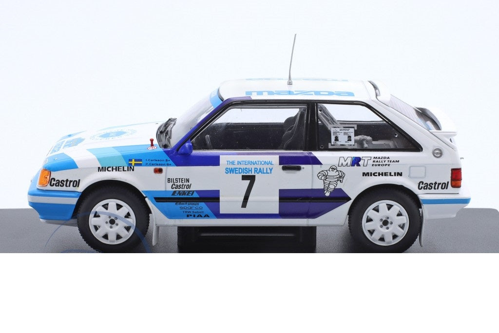 Mazda 323 4wd Swedish Rally 1989 - 1/24 Altaya