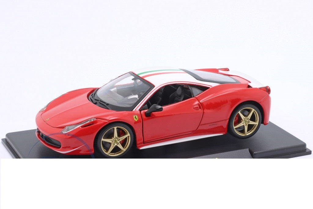 Ferrari 458 Italia Lauda 2013 cu vitrina plexiglass - 1/24 Bburago