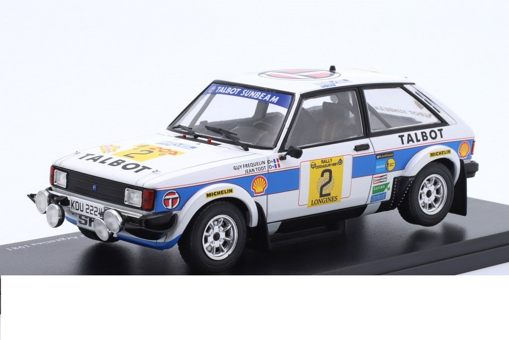 Talbot Sunbeam Lotus Rally Codasur Argentina 1981 Nr.2 - 1/24 Altaya