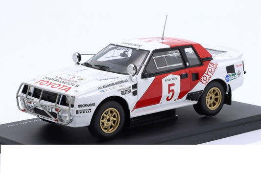 Toyota Celica Twin Cam Turbo Safari Rally 1984 #5 - 1/24 Altaya