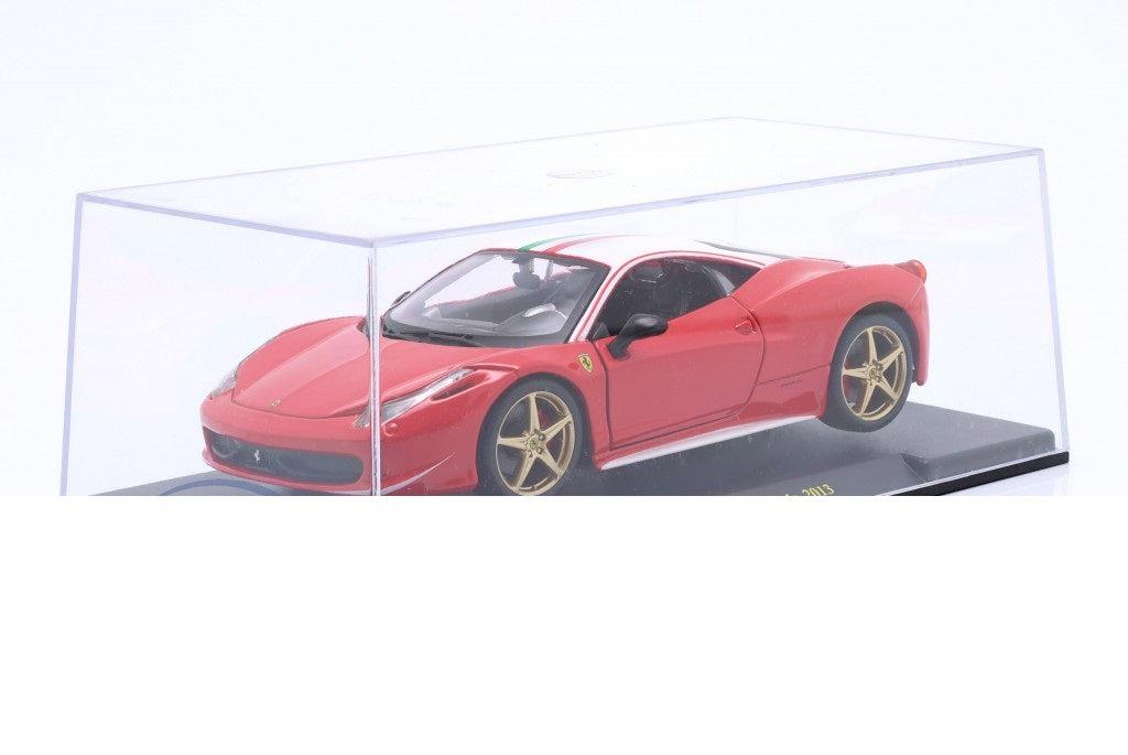 Ferrari 458 Italia Lauda 2013 cu vitrina plexiglass - 1/24 Bburago