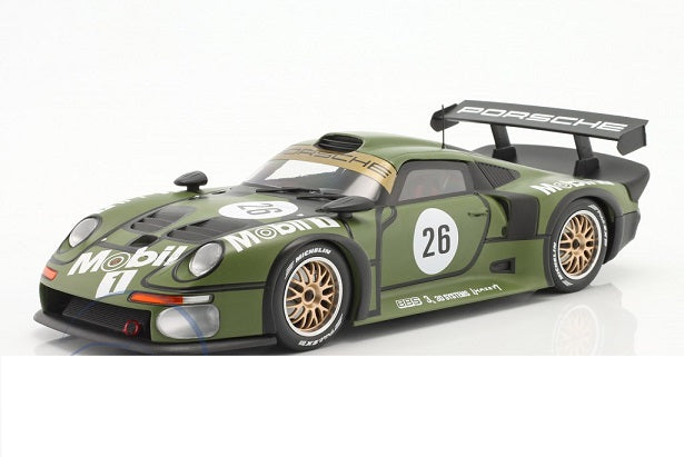 Porsche 911 Gt1 #26 Essais Prequalifiying 24h Le Mans 1996 - 1/18 Werk83