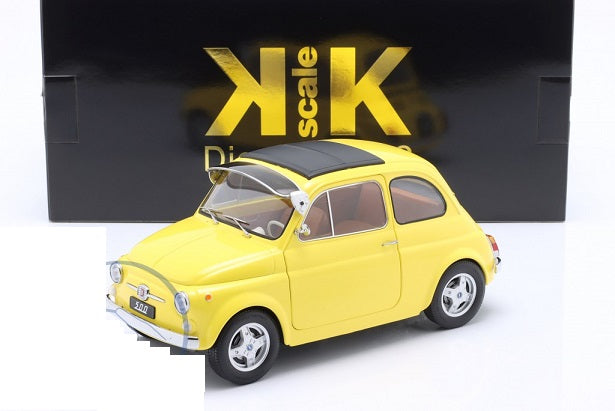 Fiat 500 F 1968 Custom galben - 1/12 KK-Scale