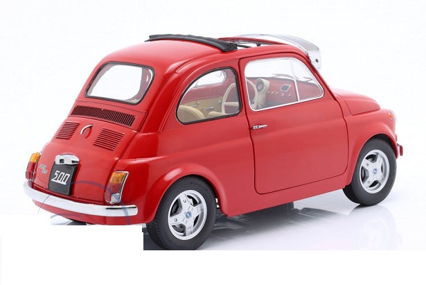 Fiat 500 F 1968 Custom rosu - 1/12 KK-Scale