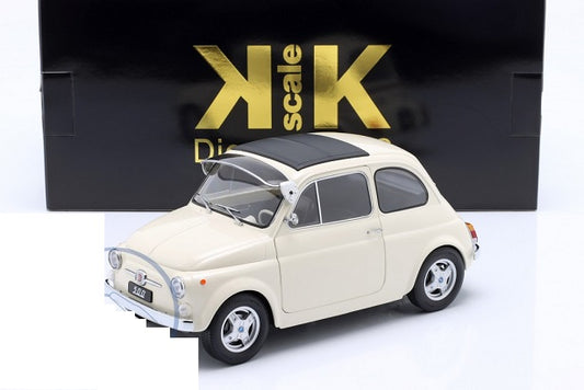 Fiat 500 F 1968 Custom crem - 1/12 KK-Scale