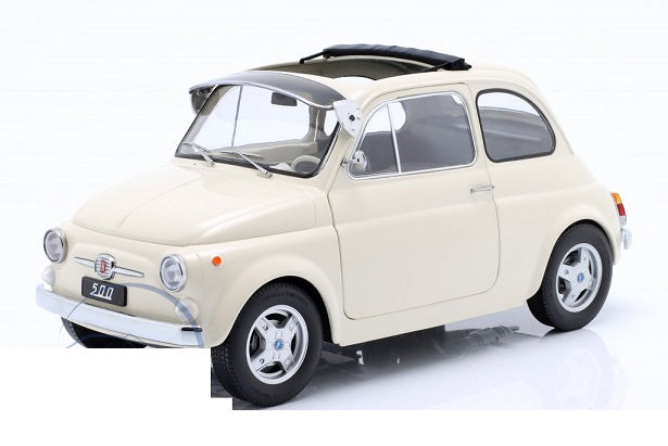 Fiat 500 F 1968 Custom crem - 1/12 KK-Scale