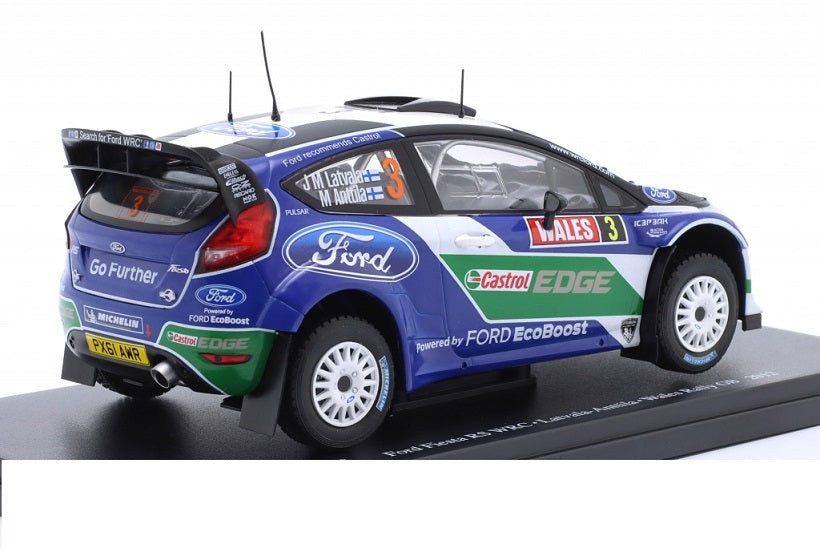 Ford Fiesta RS WRC Latvala Anttila Wales Rally GB 2012 - 1/24 Altaya