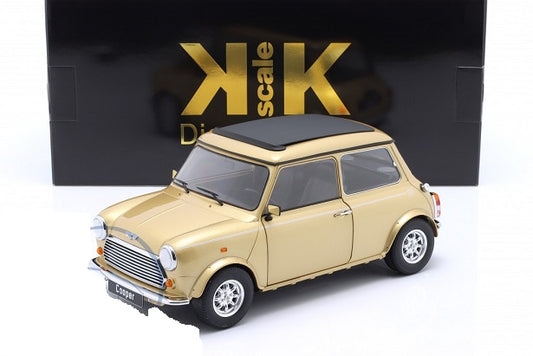 Mini Cooper gold Sunroof cu volan pe stanga - 1/12 KK-Scale