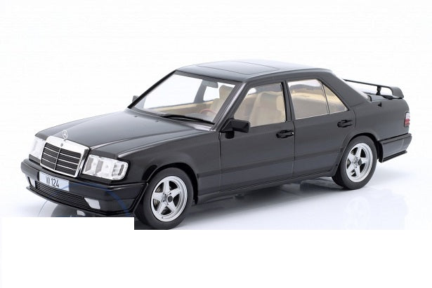 Mercedes-Benz W124 Tuning negru - 1/18 Model Car Group