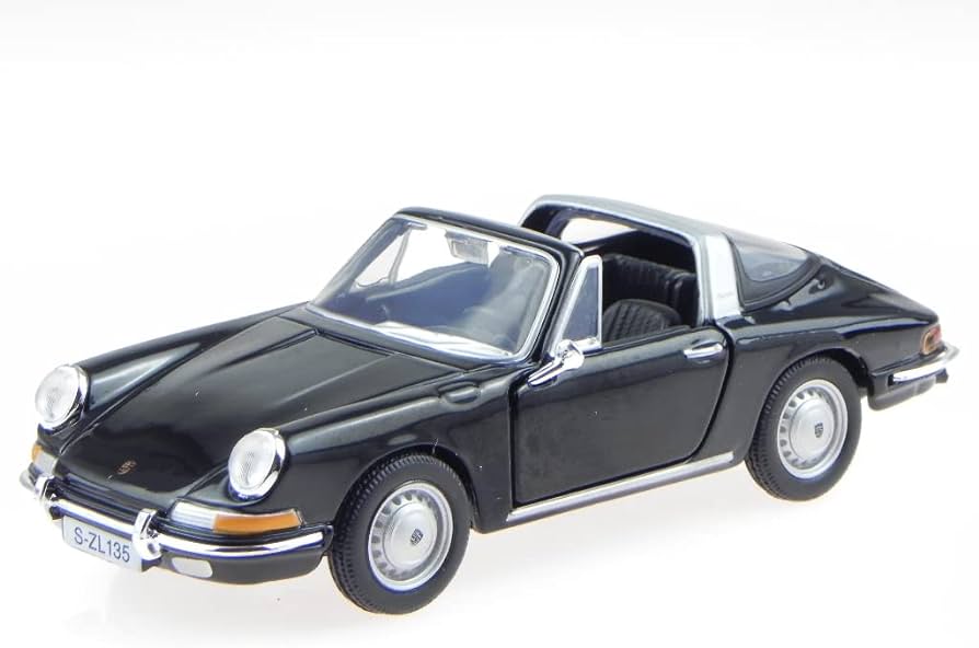 Porsche 911 negru 1967 - 1/32 Bburago