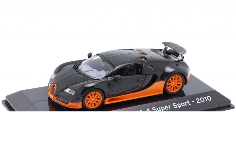 Bugatti Veyron 16,4 Super Sport 2010 cu vitrina plexiglass - 1/43 Altaya