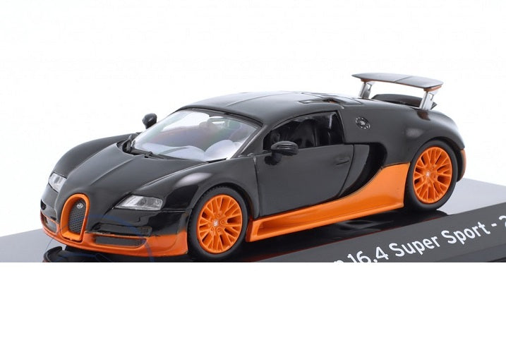 Bugatti Veyron 16,4 Super Sport 2010 cu vitrina plexiglass - 1/43 Altaya